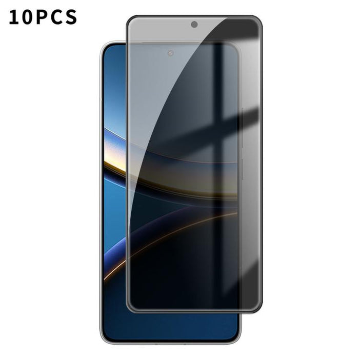 10 láminas de vidrio templado Kalebol de alta calidad, impresas en aluminio, con borde negro y cobertura total para privacidad., For Xiaomi Poco C81 Pro 4G, For Xiaomi 17T 5G, For Xiaomi 17 Ultra, For Xiaomi 17 Pro Max, For Xiaomi 17 Pro, For Xiaomi 17...