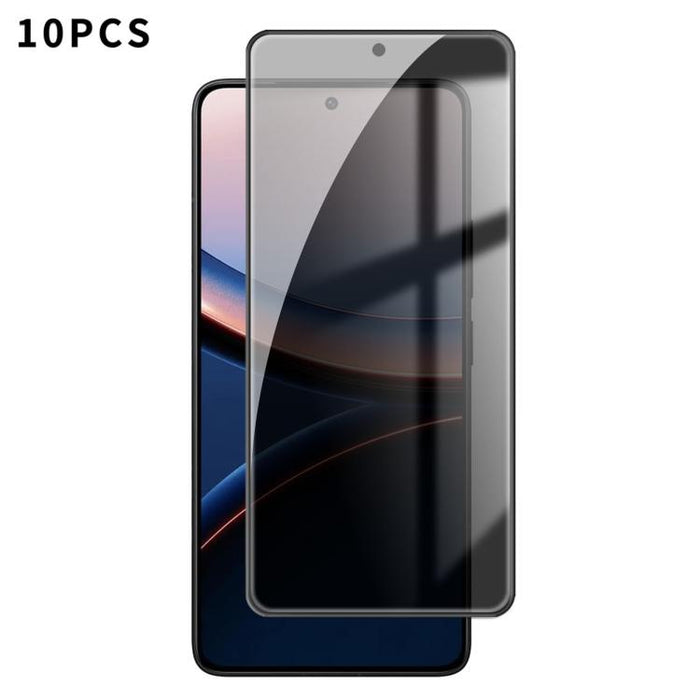 10 láminas de vidrio templado Kalebol de alta calidad, impresas en aluminio, con borde negro y cobertura total para privacidad., For Xiaomi Poco C81 Pro 4G, For Xiaomi 17T 5G, For Xiaomi 17 Ultra, For Xiaomi 17 Pro Max, For Xiaomi 17 Pro, For Xiaomi 17...