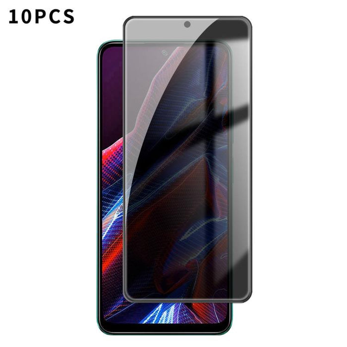 10 láminas de vidrio templado Kalebol de alta calidad, impresas en aluminio, con borde negro y cobertura total para privacidad., For Xiaomi Poco C81 Pro 4G, For Xiaomi 17T 5G, For Xiaomi 17 Ultra, For Xiaomi 17 Pro Max, For Xiaomi 17 Pro, For Xiaomi 17...