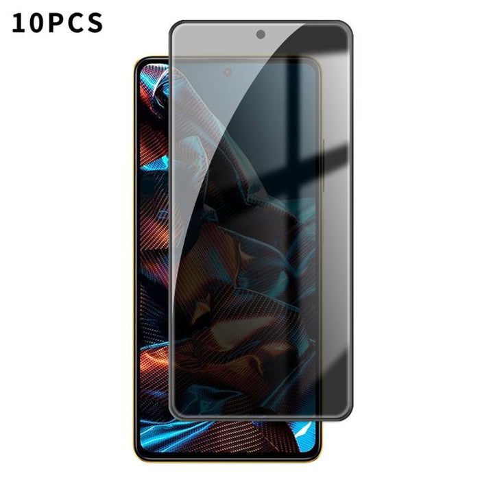 10 láminas de vidrio templado Kalebol de alta calidad, impresas en aluminio, con borde negro y cobertura total para privacidad., For Xiaomi Poco C81 Pro 4G, For Xiaomi 17T 5G, For Xiaomi 17 Ultra, For Xiaomi 17 Pro Max, For Xiaomi 17 Pro, For Xiaomi 17...