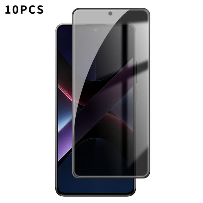 10 láminas de vidrio templado Kalebol de alta calidad, impresas en aluminio, con borde negro y cobertura total para privacidad., For Xiaomi Poco C81 Pro 4G, For Xiaomi 17T 5G, For Xiaomi 17 Ultra, For Xiaomi 17 Pro Max, For Xiaomi 17 Pro, For Xiaomi 17...