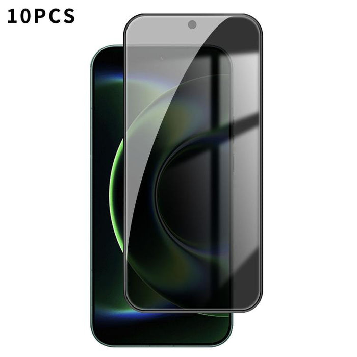 10 láminas de vidrio templado Kalebol de alta calidad, impresas en aluminio, con borde negro y cobertura total para privacidad., For Xiaomi Poco C81 Pro 4G, For Xiaomi 17T 5G, For Xiaomi 17 Ultra, For Xiaomi 17 Pro Max, For Xiaomi 17 Pro, For Xiaomi 17...
