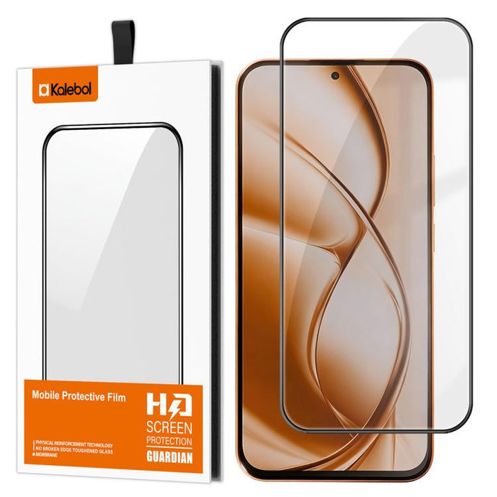 Protector de pantalla de vidrio templado HD Kalebol de alta calidad, con acabado serigrafiado en aluminio, cobertura total, antihuellas y borde negro., For Xiaomi Poco C81 Pro 4G, For Xiaomi 17T 5G, For Xiaomi 17 Ultra, For Xiaomi 17 Pro Max           ...