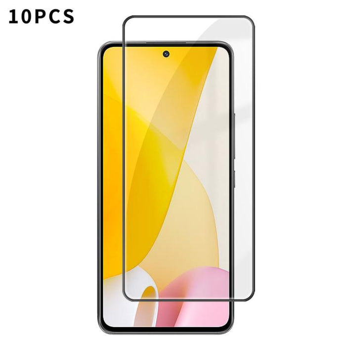 10 láminas de vidrio templado HD Kalebol de alta calidad, serigrafiadas en aluminio, con cobertura total, antihuellas y borde negro., For Xiaomi Poco C81 Pro 4G, For Xiaomi 17T 5G, For Xiaomi 17 Ultra, For Xiaomi 17 Pro Max, For Xiaomi 17 Pro          ...