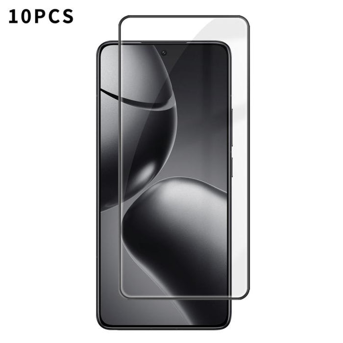 10 láminas de vidrio templado HD Kalebol de alta calidad, serigrafiadas en aluminio, con cobertura total, antihuellas y borde negro., For Xiaomi Poco C81 Pro 4G, For Xiaomi 17T 5G, For Xiaomi 17 Ultra, For Xiaomi 17 Pro Max, For Xiaomi 17 Pro          ...