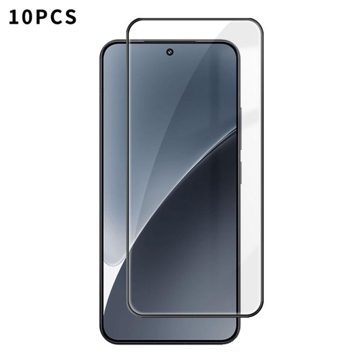 10 láminas de vidrio templado HD Kalebol de alta calidad, serigrafiadas en aluminio, con cobertura total, antihuellas y borde negro., For Xiaomi Poco C81 Pro 4G, For Xiaomi 17T 5G, For Xiaomi 17 Ultra, For Xiaomi 17 Pro Max, For Xiaomi 17 Pro          ...