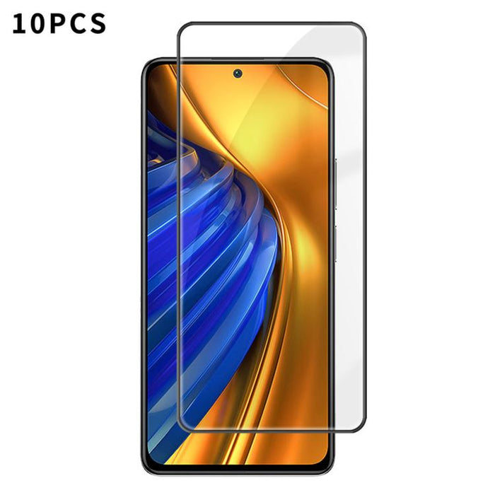 10 láminas de vidrio templado HD Kalebol de alta calidad, serigrafiadas en aluminio, con cobertura total, antihuellas y borde negro., For Xiaomi Poco C81 Pro 4G, For Xiaomi 17T 5G, For Xiaomi 17 Ultra, For Xiaomi 17 Pro Max, For Xiaomi 17 Pro          ...