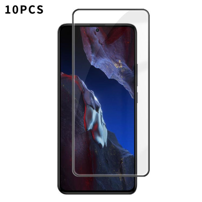 10 láminas de vidrio templado HD Kalebol de alta calidad, serigrafiadas en aluminio, con cobertura total, antihuellas y borde negro., For Xiaomi Poco C81 Pro 4G, For Xiaomi 17T 5G, For Xiaomi 17 Ultra, For Xiaomi 17 Pro Max, For Xiaomi 17 Pro          ...