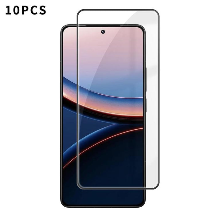 10 láminas de vidrio templado HD Kalebol de alta calidad, serigrafiadas en aluminio, con cobertura total, antihuellas y borde negro., For Xiaomi Poco C81 Pro 4G, For Xiaomi 17T 5G, For Xiaomi 17 Ultra, For Xiaomi 17 Pro Max, For Xiaomi 17 Pro          ...