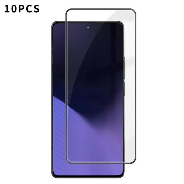10 láminas de vidrio templado HD Kalebol de alta calidad, serigrafiadas en aluminio, con cobertura total, antihuellas y borde negro., For Xiaomi Poco C81 Pro 4G, For Xiaomi 17T 5G, For Xiaomi 17 Ultra, For Xiaomi 17 Pro Max, For Xiaomi 17 Pro          ...