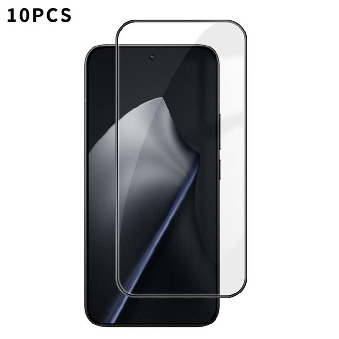 10 láminas de vidrio templado HD Kalebol de alta calidad, serigrafiadas en aluminio, con cobertura total, antihuellas y borde negro., For Xiaomi Poco C81 Pro 4G, For Xiaomi 17T 5G, For Xiaomi 17 Ultra, For Xiaomi 17 Pro Max, For Xiaomi 17 Pro          ...