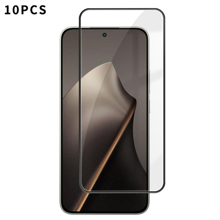 10 láminas de vidrio templado HD Kalebol de alta calidad, serigrafiadas en aluminio, con cobertura total, antihuellas y borde negro., For Xiaomi Poco C81 Pro 4G, For Xiaomi 17T 5G, For Xiaomi 17 Ultra, For Xiaomi 17 Pro Max, For Xiaomi 17 Pro          ...