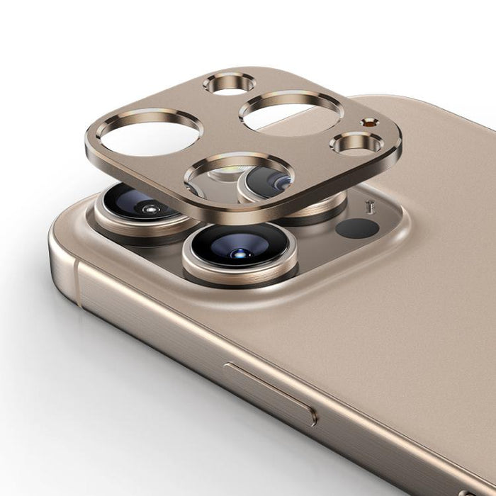 XDcase Titanium Alloy Hollow Camera Lens Protector, For iPhone 16 Pro / 16 Pro Max