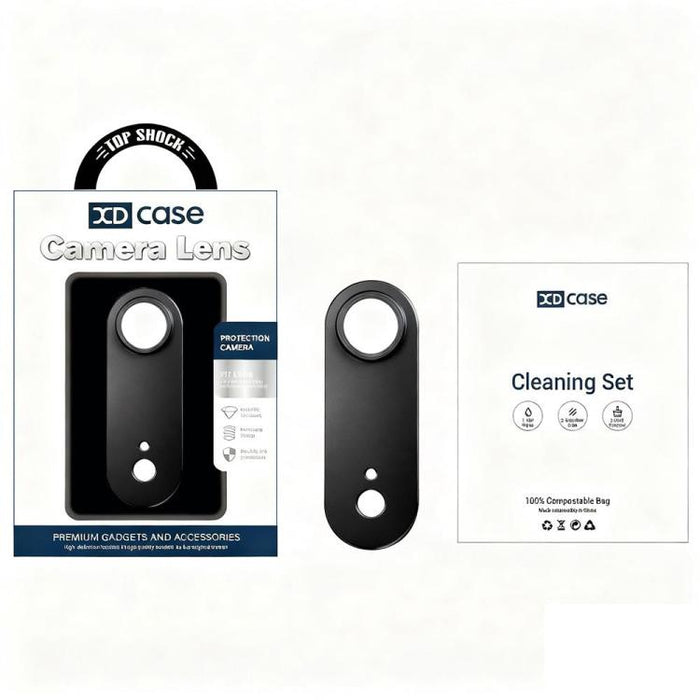 XDcase Titanium Alloy Hollow Camera Lens Protector, For iPhone Air