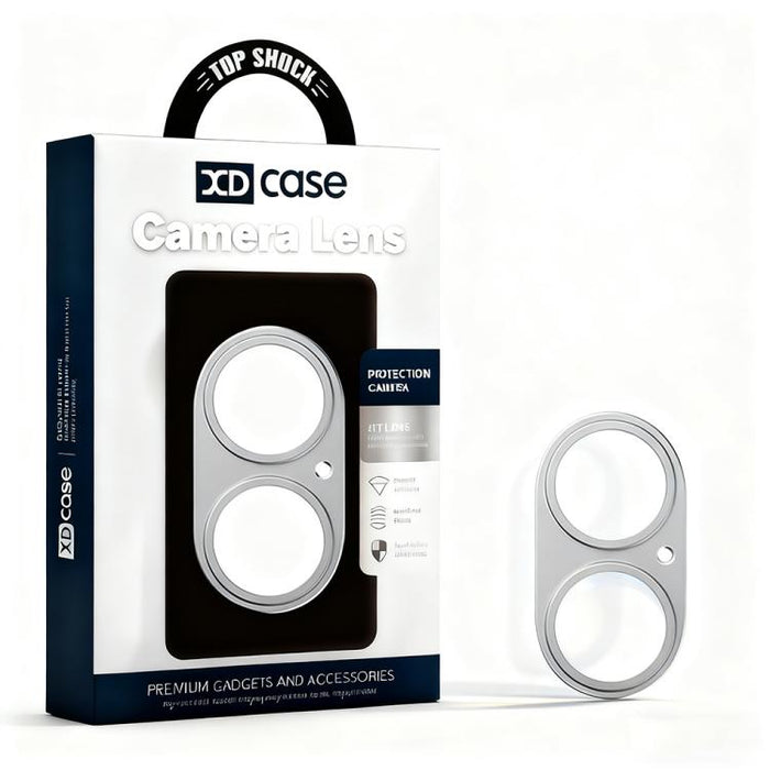 XDcase Titanium Alloy Hollow Camera Lens Protector, For iPhone 17