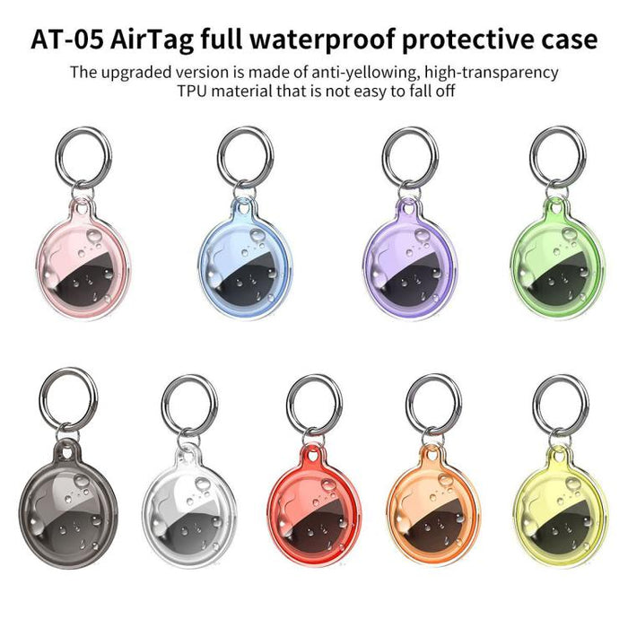 xDfind Full-cover Waterproof TPU Protective Cover, For AirTag 2nd Gen / AirTag 1st Gen
