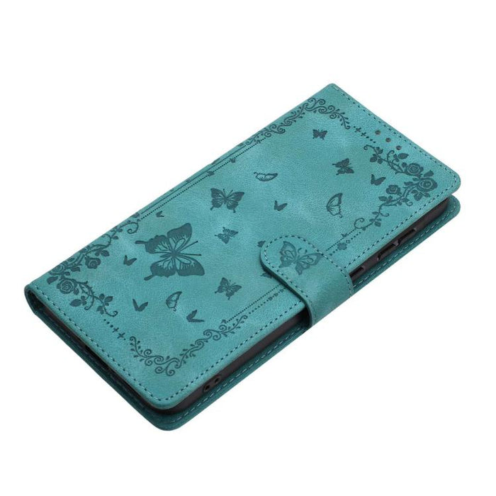 Funda de cuero para teléfono con estampado de mariposas de Jardín Secreto, For Redmi 14C 4G, For Redmi A3, For Redmi 13C 4G Global