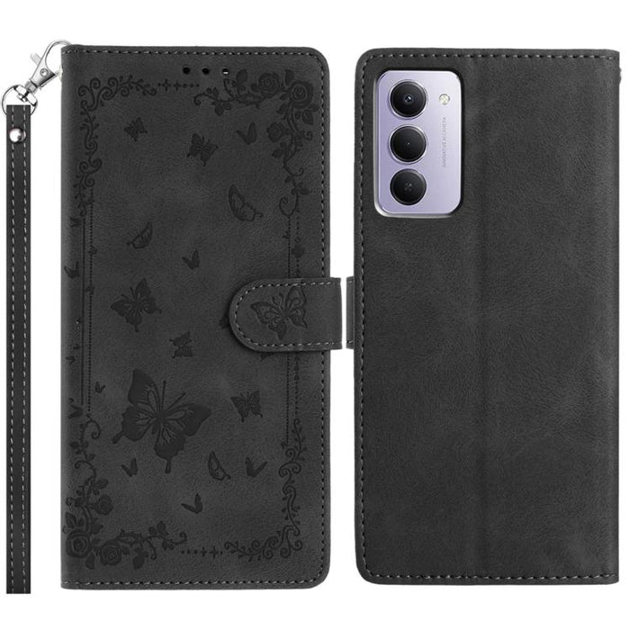Funda de cuero para teléfono con estampado de mariposas de Jardín Secreto, For Redmi K90 Pro Max / Poco F8 Ultra, For Redmi K90 / Poco F8 Pro, For Redmi 15C 5G / 4G EU 173mm, For Redmi 15 5G Global/15 4G SEA 169.5, For Redmi 15 5G / 4G EU 171mm        ...