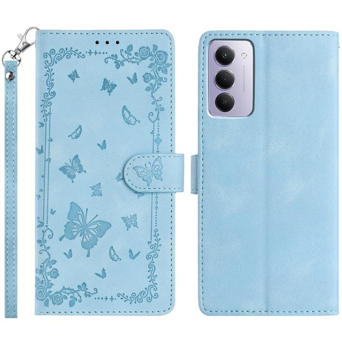 Funda de cuero para teléfono con estampado de mariposas de Jardín Secreto, For Redmi K90 Pro Max / Poco F8 Ultra, For Redmi K90 / Poco F8 Pro, For Redmi 15C 5G / 4G EU 173mm, For Redmi 15 5G Global/15 4G SEA 169.5, For Redmi 15 5G / 4G EU 171mm        ...
