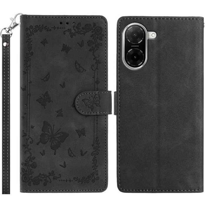Funda de cuero para teléfono con estampado de mariposas de Jardín Secreto, For Redmi K90 Pro Max / Poco F8 Ultra, For Redmi K90 / Poco F8 Pro, For Redmi 15C 5G / 4G EU 173mm, For Redmi 15 5G Global/15 4G SEA 169.5, For Redmi 15 5G / 4G EU 171mm        ...