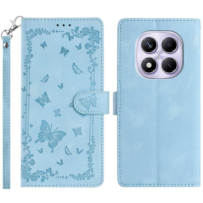 Funda de cuero para teléfono con estampado de mariposas de Jardín Secreto, For Redmi K90 Pro Max / Poco F8 Ultra, For Redmi K90 / Poco F8 Pro, For Redmi 15C 5G / 4G EU 173mm, For Redmi 15 5G Global/15 4G SEA 169.5, For Redmi 15 5G / 4G EU 171mm        ...