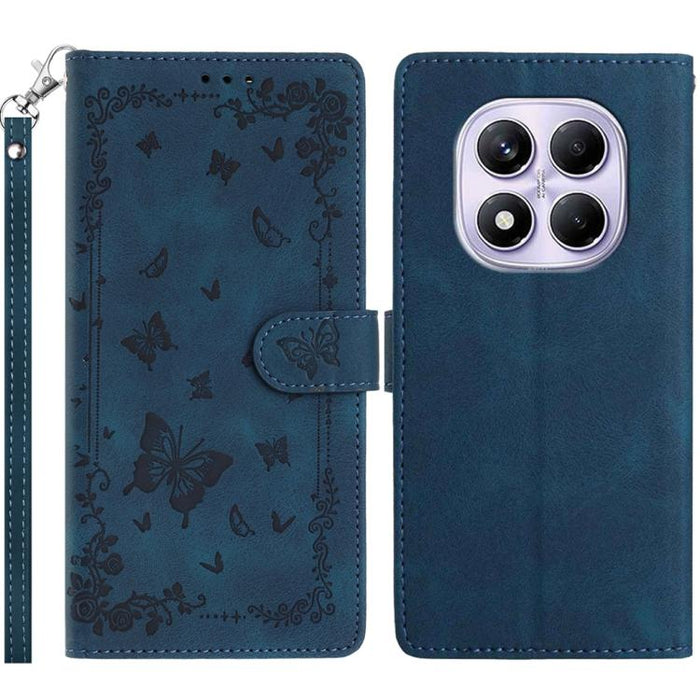 Funda de cuero para teléfono con estampado de mariposas de Jardín Secreto, For Redmi K90 Pro Max / Poco F8 Ultra, For Redmi K90 / Poco F8 Pro, For Redmi 15C 5G / 4G EU 173mm, For Redmi 15 5G Global/15 4G SEA 169.5, For Redmi 15 5G / 4G EU 171mm        ...