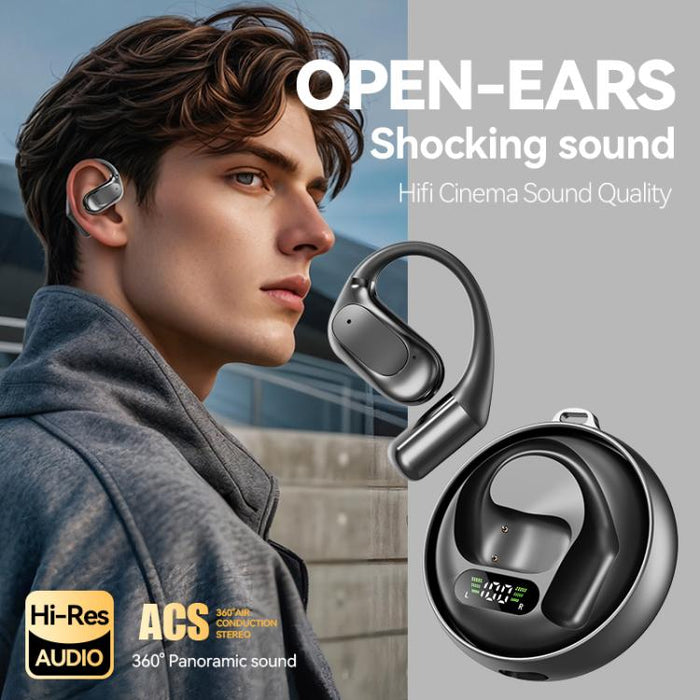 M114 Open Noise Reduction Ear-hook Bluetooth 5.4 Wireless Earphones, M114