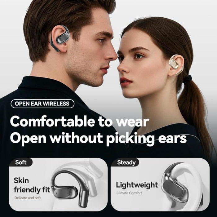 M114 Open Noise Reduction Ear-hook Bluetooth 5.4 Wireless Earphones, M114