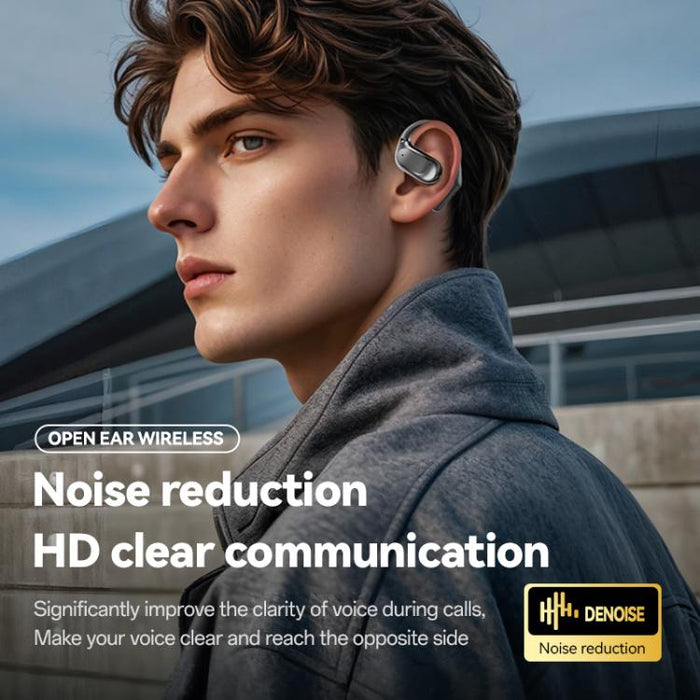 M114 Open Noise Reduction Ear-hook Bluetooth 5.4 Wireless Earphones, M114