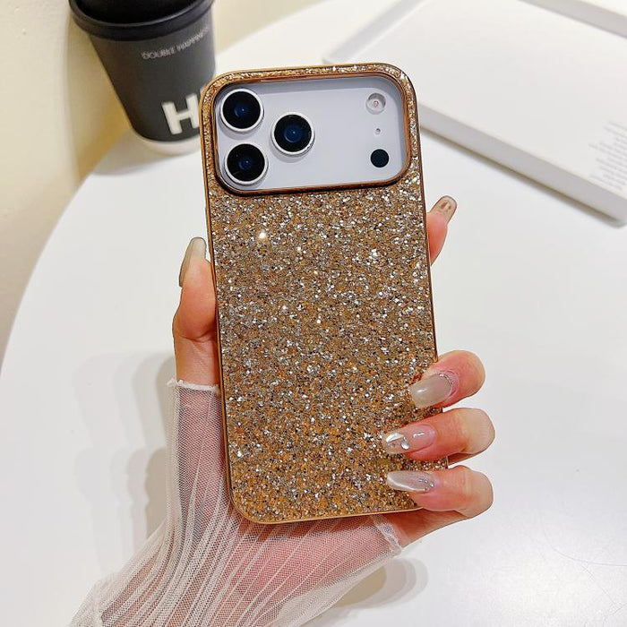 Glitter Powder Shockproof TPU Phone Case, For iPhone 17 Pro Max, For iPhone 17 Pro, For iPhone 17, For iPhone Air