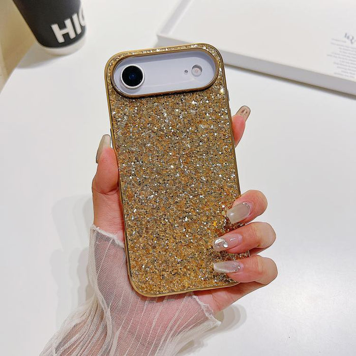 Glitter Powder Shockproof TPU Phone Case, For iPhone 17 Pro Max, For iPhone 17 Pro, For iPhone 17, For iPhone Air