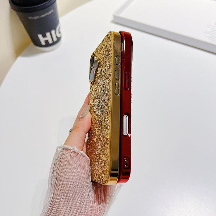 Glitter Powder Shockproof TPU Phone Case, For iPhone 17 Pro Max, For iPhone 17 Pro, For iPhone 17, For iPhone Air