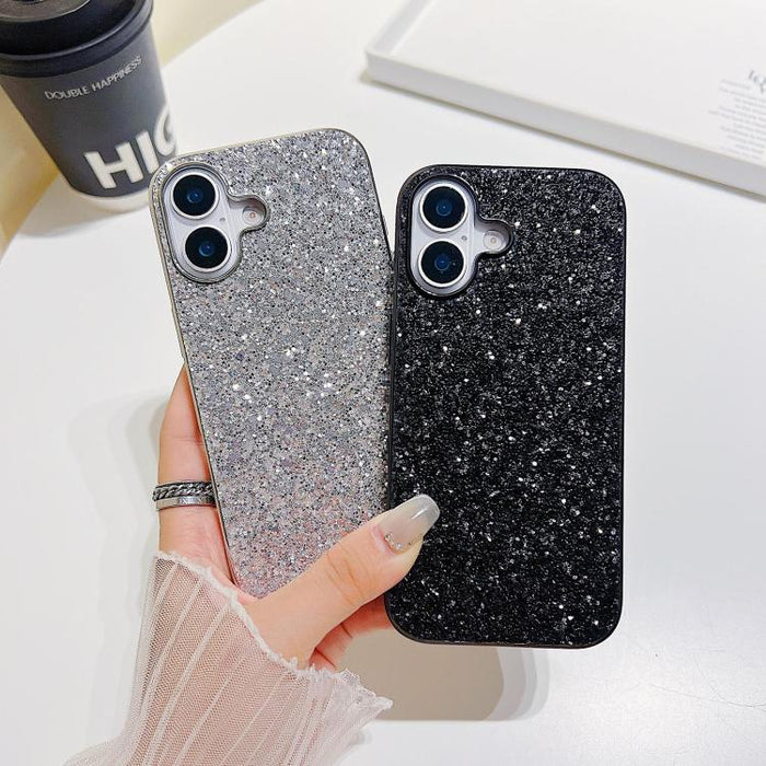 Glitter Powder Shockproof TPU Phone Case, For iPhone 17 Pro Max, For iPhone 17 Pro, For iPhone 17, For iPhone Air