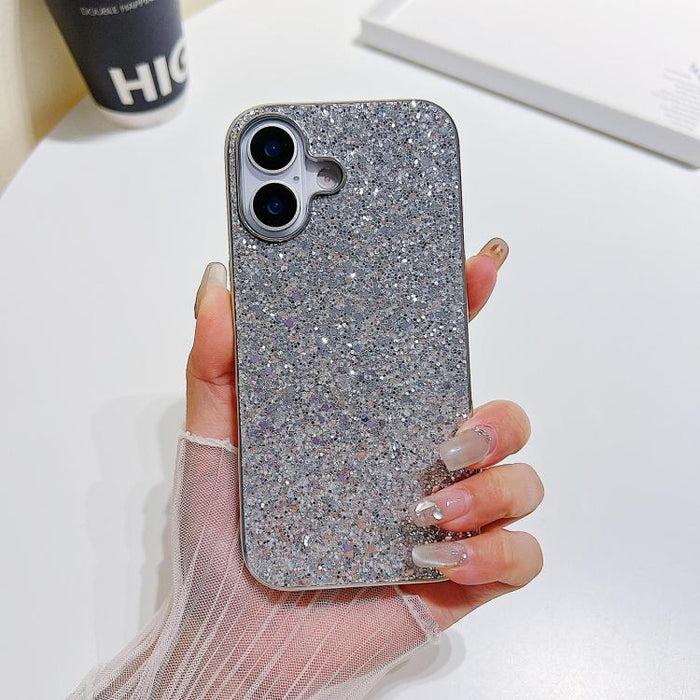 Glitter Powder Shockproof TPU Phone Case, For iPhone 17 Pro Max, For iPhone 17 Pro, For iPhone 17, For iPhone Air