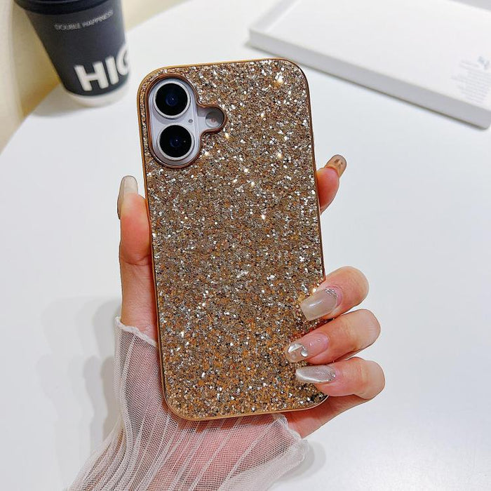 Glitter Powder Shockproof TPU Phone Case, For iPhone 17 Pro Max, For iPhone 17 Pro, For iPhone 17, For iPhone Air
