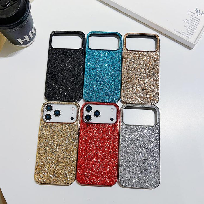 Glitter Powder Shockproof TPU Phone Case, For iPhone 17 Pro Max, For iPhone 17 Pro, For iPhone 17, For iPhone Air