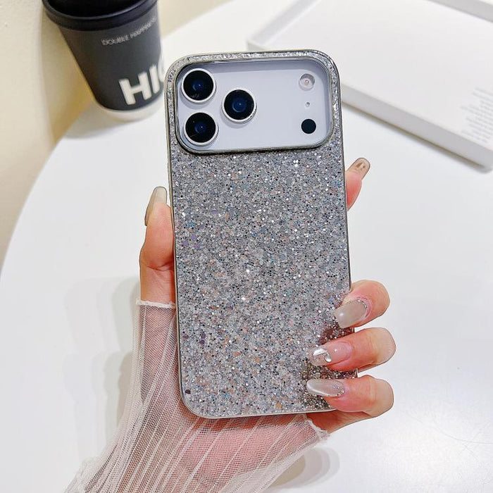 Glitter Powder Shockproof TPU Phone Case, For iPhone 17 Pro Max, For iPhone 17 Pro, For iPhone 17, For iPhone Air