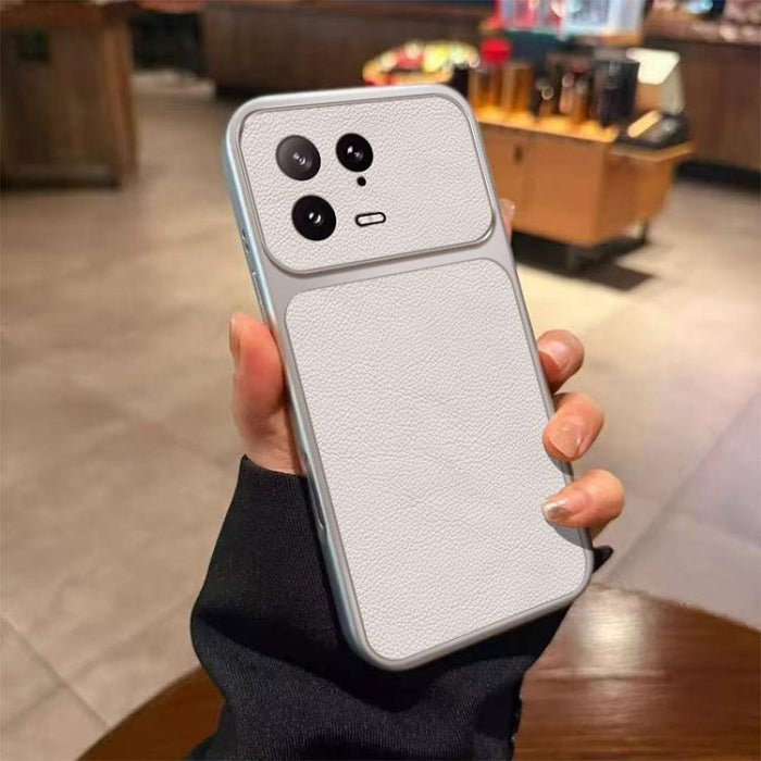 Funda para teléfono de TPU con revestimiento texturizado de cuero y ventana grande, For Xiaomi 17 Pro Max, For Xiaomi 17 Pro, For Xiaomi 17, For Xiaomi Poco M7 4G 169mm, For Xiaomi 15T Pro, For Xiaomi 15T, For Xiaomi Poco M7 Pro 5G, For Xiaomi 15 Pro  ...