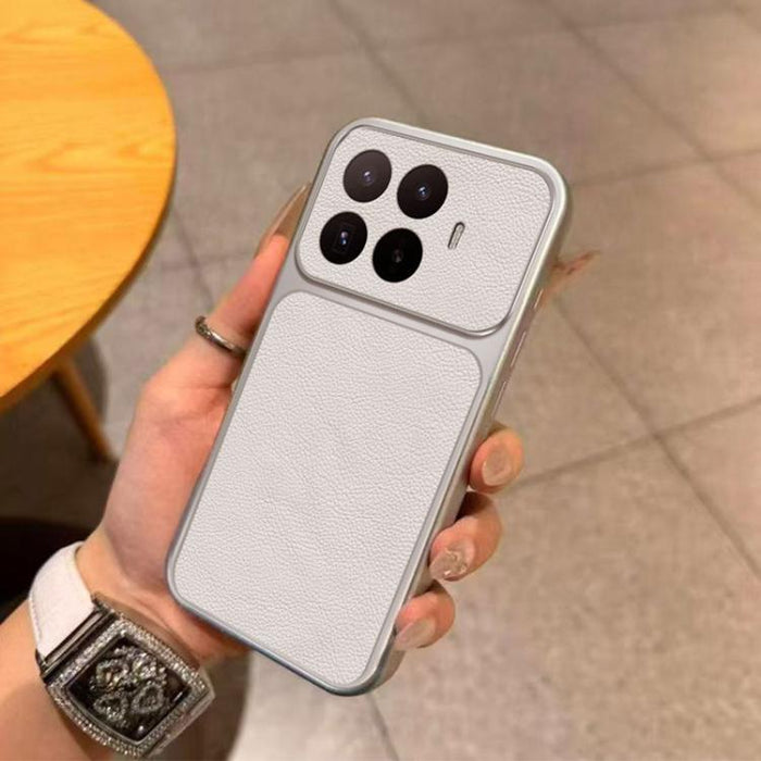 Funda para teléfono de TPU con revestimiento texturizado de cuero y ventana grande, For Xiaomi 17 Pro Max, For Xiaomi 17 Pro, For Xiaomi 17, For Xiaomi Poco M7 4G 169mm, For Xiaomi 15T Pro, For Xiaomi 15T, For Xiaomi Poco M7 Pro 5G, For Xiaomi 15 Pro  ...