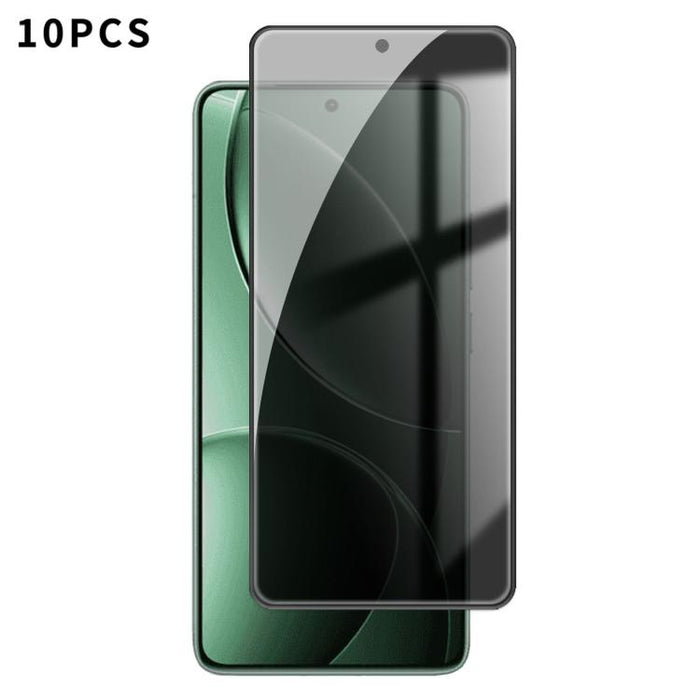 10 láminas de vidrio templado Kalebol de alta calidad, impresas en aluminio, con borde negro y cobertura total para privacidad., For Redmi A7 Pro 171mm / Poco C85x 5G, For Redmi R70m 5G, For Redmi R70 5G, For Redmi Turbo 5 Pro Max / Poco X8 Pro Max    ...