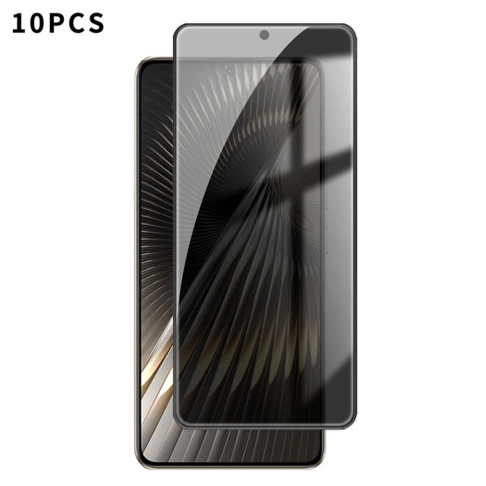 10 láminas de vidrio templado Kalebol de alta calidad, impresas en aluminio, con borde negro y cobertura total para privacidad., For Redmi A7 Pro 171mm / Poco C85x 5G, For Redmi R70m 5G, For Redmi R70 5G, For Redmi Turbo 5 Pro Max / Poco X8 Pro Max    ...