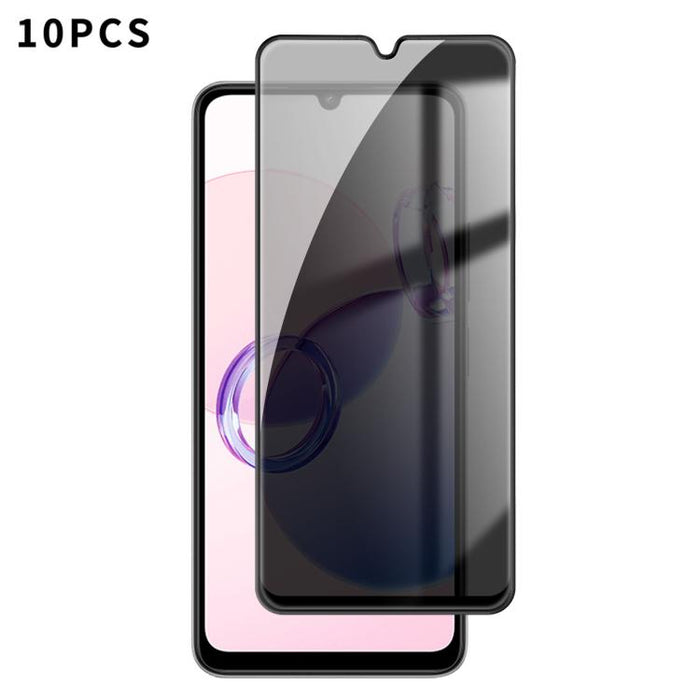 10 láminas de vidrio templado Kalebol de alta calidad, impresas en aluminio, con borde negro y cobertura total para privacidad., For Redmi A7 Pro 171mm / Poco C85x 5G, For Redmi R70m 5G, For Redmi R70 5G, For Redmi Turbo 5 Pro Max / Poco X8 Pro Max    ...