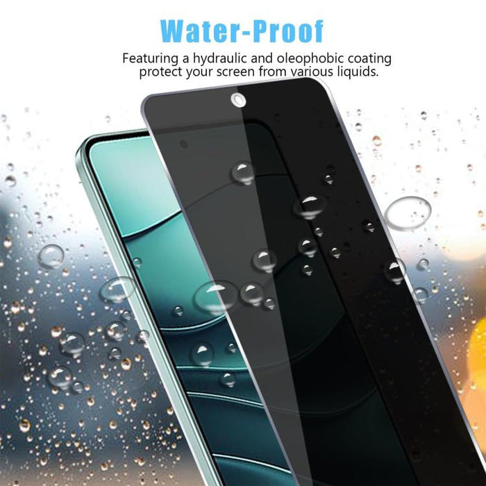 10 láminas de vidrio templado Kalebol de alta calidad, impresas en aluminio, con borde negro y cobertura total para privacidad., For Redmi A7 Pro 171mm / Poco C85x 5G, For Redmi R70m 5G, For Redmi R70 5G, For Redmi Turbo 5 Pro Max / Poco X8 Pro Max    ...