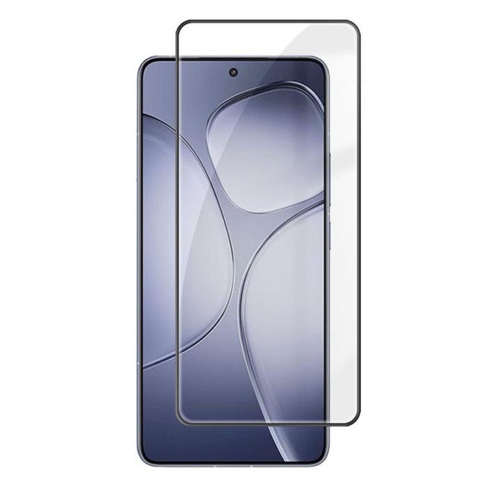 Protector de pantalla de vidrio templado HD Kalebol de alta calidad, con acabado serigrafiado en aluminio, cobertura total, antihuellas y borde negro., For Redmi A7 Pro 171mm / Poco C85x 5G, For Redmi R70m 5G, For Redmi R70 5G                          ...