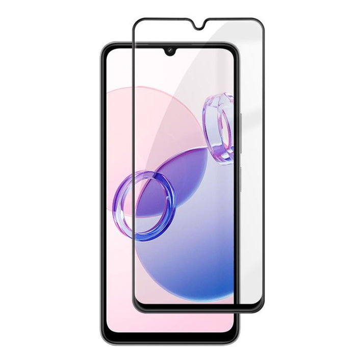 Protector de pantalla de vidrio templado HD Kalebol de alta calidad, con acabado serigrafiado en aluminio, cobertura total, antihuellas y borde negro., For Redmi A7 Pro 171mm / Poco C85x 5G, For Redmi R70m 5G, For Redmi R70 5G                          ...