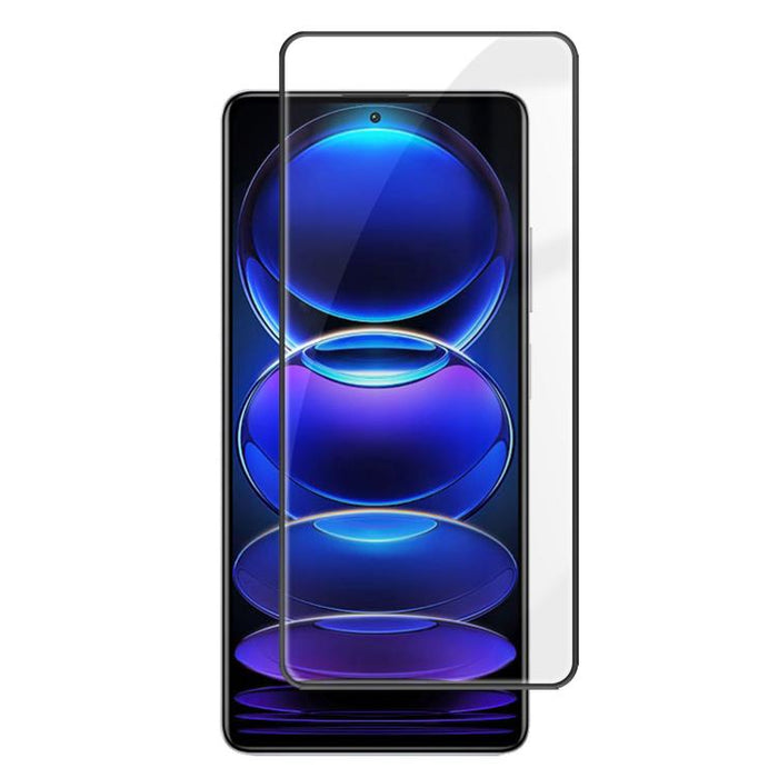 Protector de pantalla de vidrio templado HD Kalebol de alta calidad, con acabado serigrafiado en aluminio, cobertura total, antihuellas y borde negro., For Redmi A7 Pro 171mm / Poco C85x 5G, For Redmi R70m 5G, For Redmi R70 5G                          ...