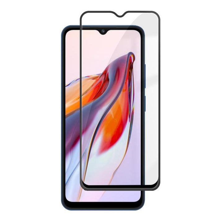 Protector de pantalla de vidrio templado HD Kalebol de alta calidad, con acabado serigrafiado en aluminio, cobertura total, antihuellas y borde negro., For Redmi A7 Pro 171mm / Poco C85x 5G, For Redmi R70m 5G, For Redmi R70 5G                          ...