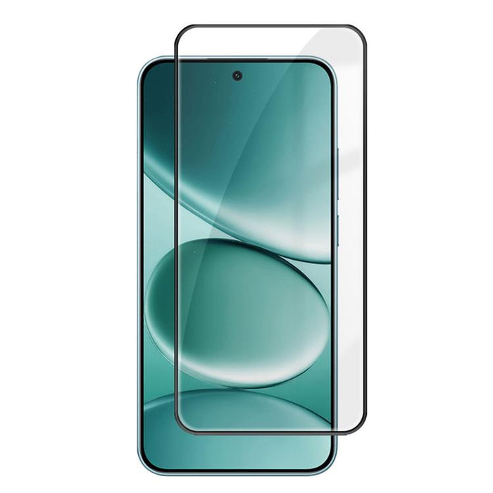 Protector de pantalla de vidrio templado HD Kalebol de alta calidad, con acabado serigrafiado en aluminio, cobertura total, antihuellas y borde negro., For Redmi A7 Pro 171mm / Poco C85x 5G, For Redmi R70m 5G, For Redmi R70 5G                          ...