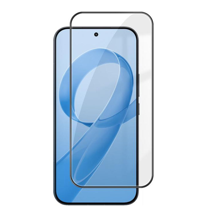 Protector de pantalla de vidrio templado HD Kalebol de alta calidad, con acabado serigrafiado en aluminio, cobertura total, antihuellas y borde negro., For Redmi A7 Pro 171mm / Poco C85x 5G, For Redmi R70m 5G, For Redmi R70 5G                          ...