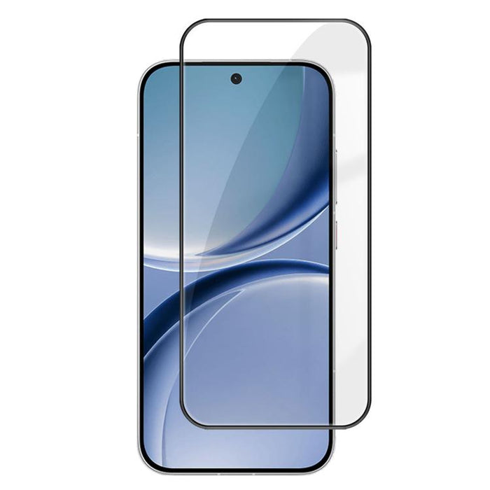 Protector de pantalla de vidrio templado HD Kalebol de alta calidad, con acabado serigrafiado en aluminio, cobertura total, antihuellas y borde negro., For Redmi A7 Pro 171mm / Poco C85x 5G, For Redmi R70m 5G, For Redmi R70 5G                          ...